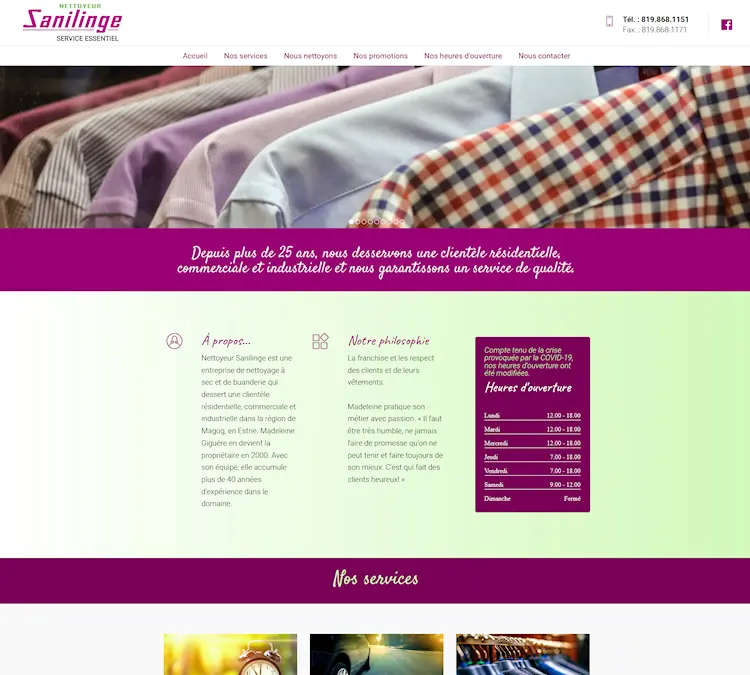 Nettoyeur Sanilinge- Magog